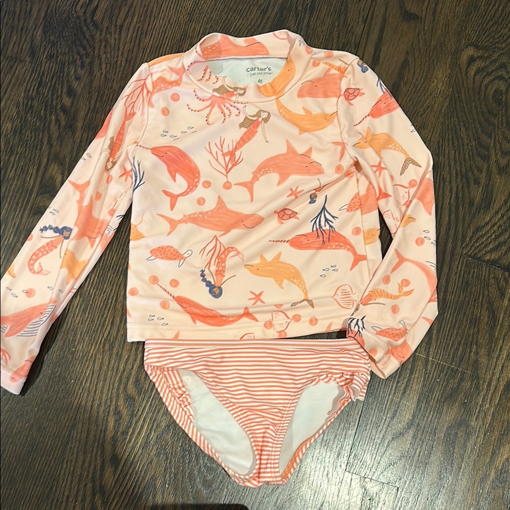 8 piece Girls Swimsuit Lot - Picture 6 of 6